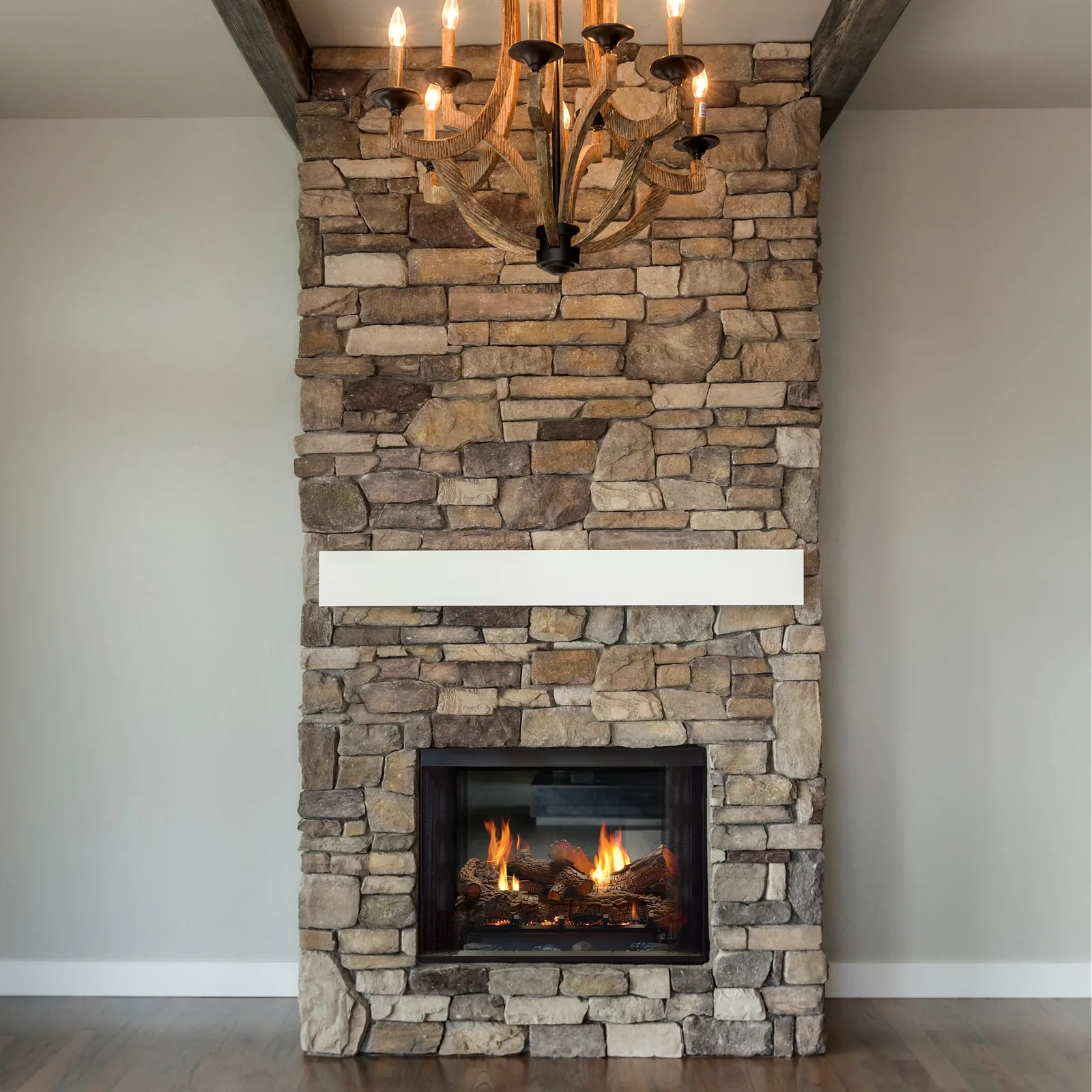 White Mountain Hearth (Empire) Breckenridge Premium Multi-Sided — Breckenridge Premium Multi-Sided installed fireplace