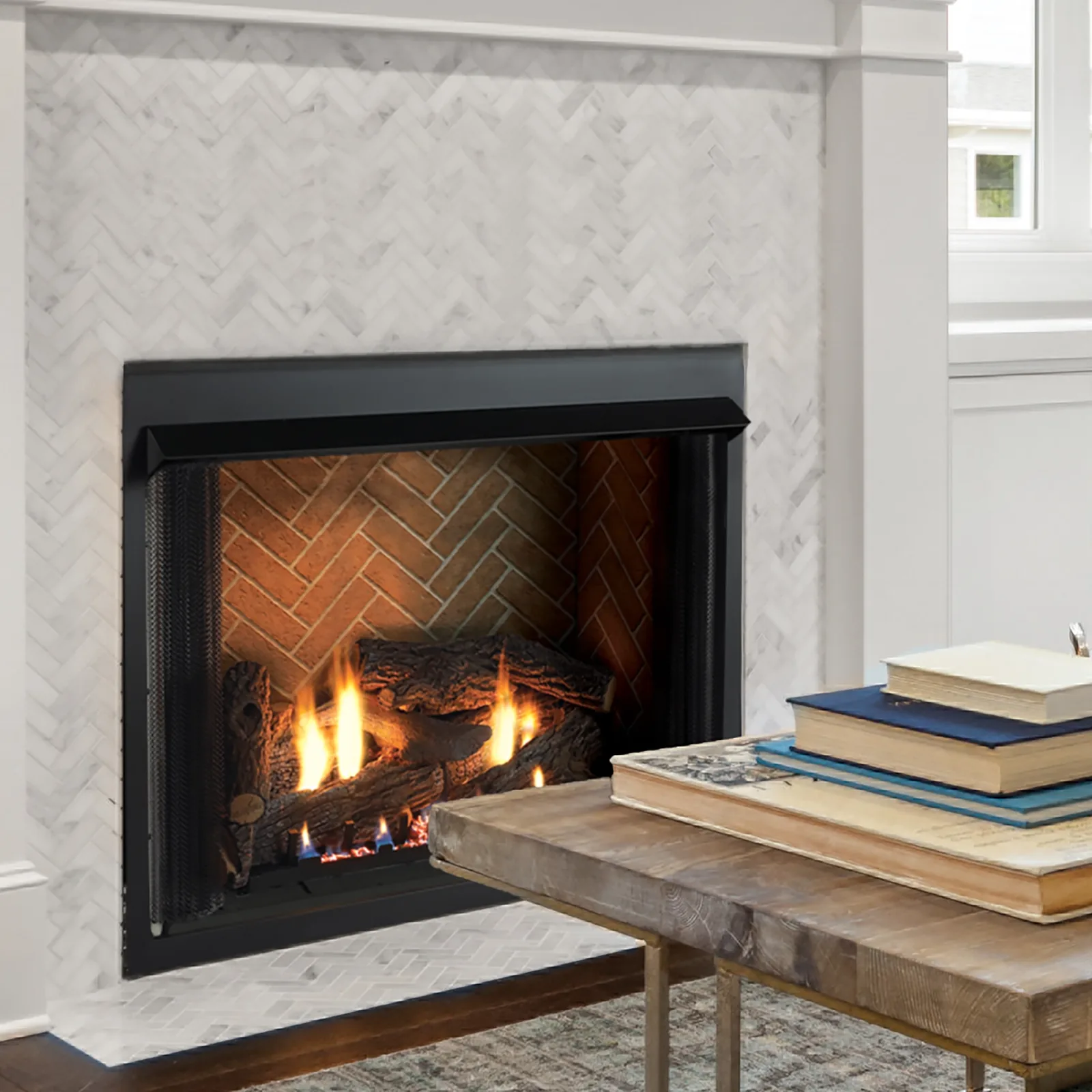 White Mountain Hearth (Empire) Breckenridge Select — Breckenridge Select installed fireplace