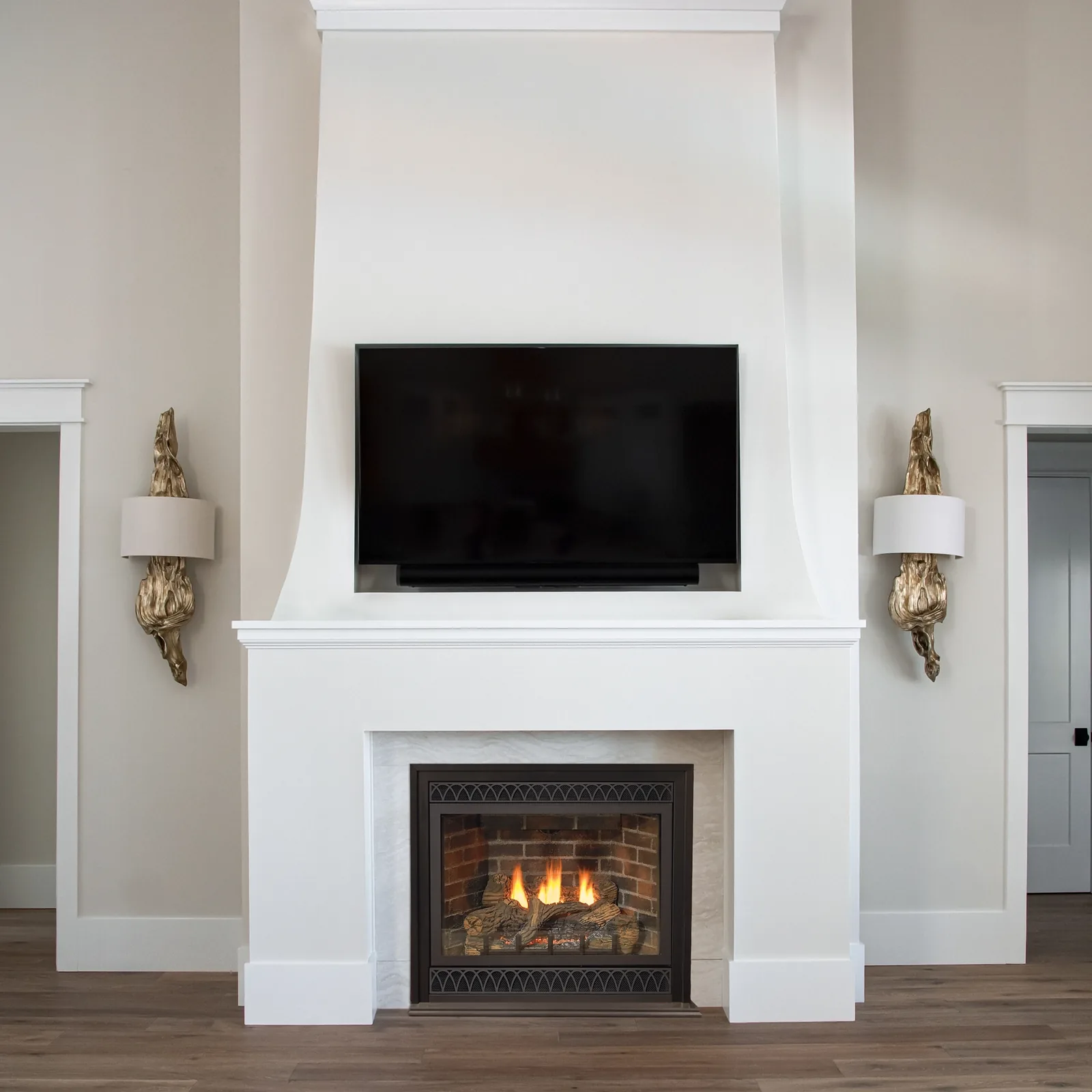 White Mountain Hearth (Empire) Tahoe Deluxe — Tahoe Deluxe installed fireplace