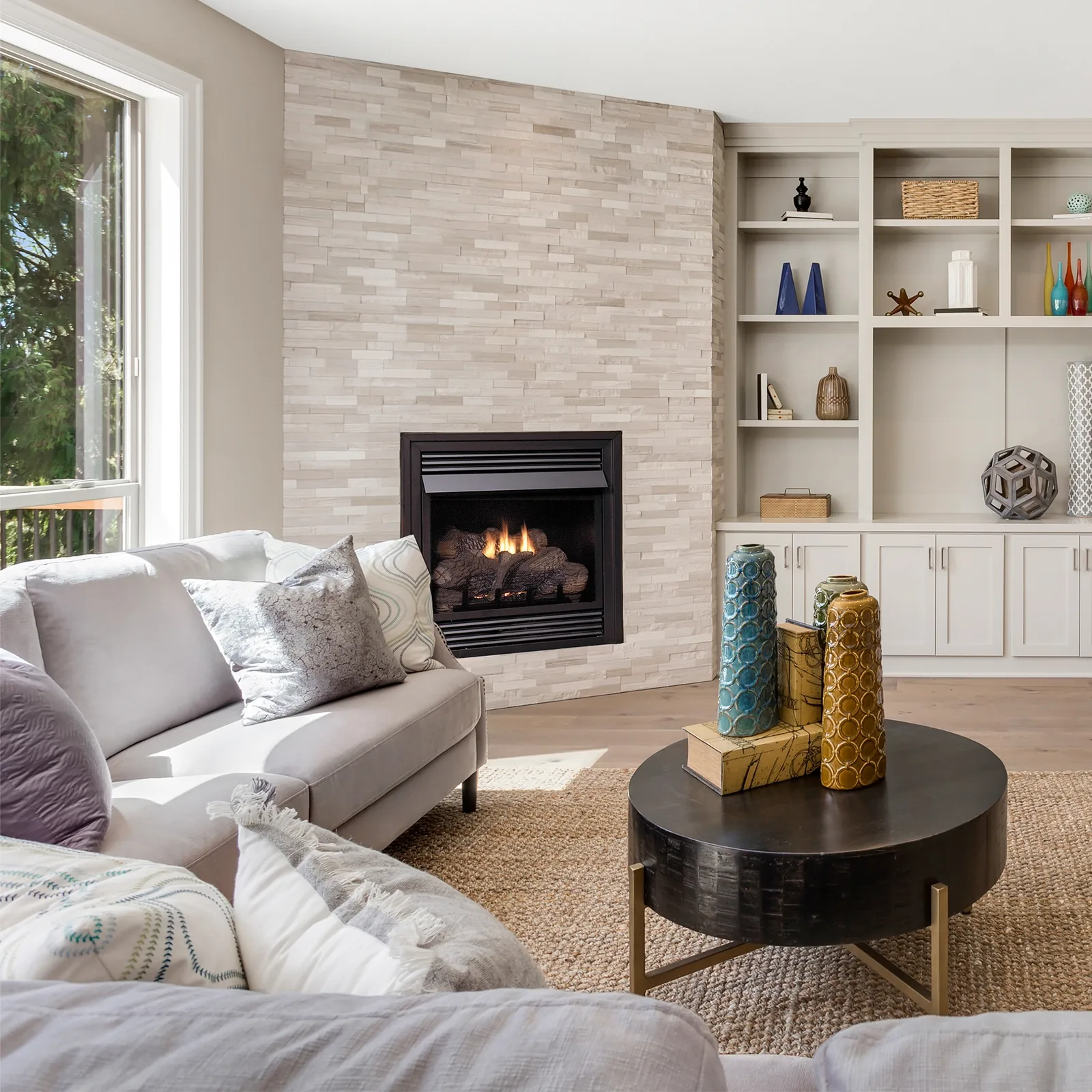 White Mountain Hearth (Empire) Vail Deluxe — Vail Deluxe installed room view