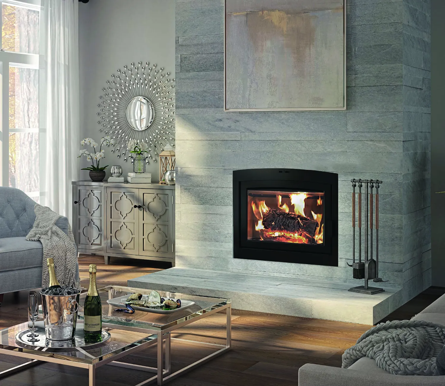 Ambiance® Elegance 42 Wood Fireplace — official manufacturer image
