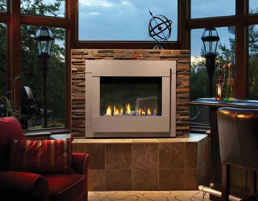 Heat & Glo Twilight Modern See-Through — official manufacturer image