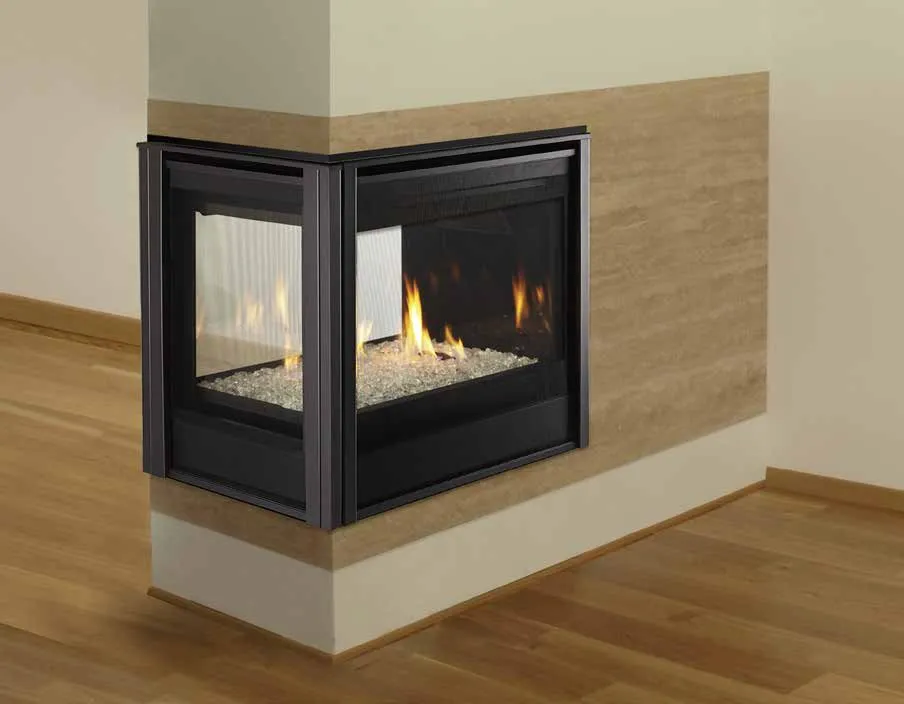 Heat & Glo 36" See-Through Fireplace — official manufacturer image
