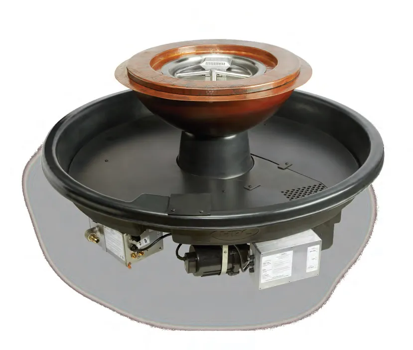 HPC – Hearth Products Controls Copper Fire Bowl — official manufacturer image