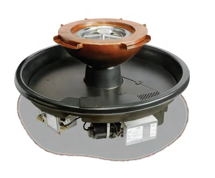 HPC – Hearth Products Controls Copper Fire Bowl — official manufacturer image