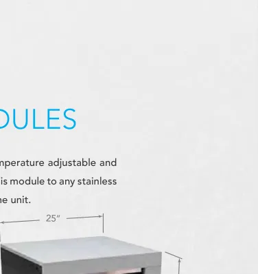 Mont Alpi Outdoor Rated Refrigerator Module — official manufacturer image