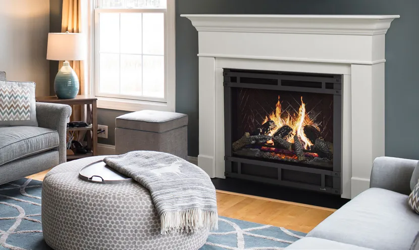 SimpliFire Wescott Mantel Kit for Inception — official manufacturer image
